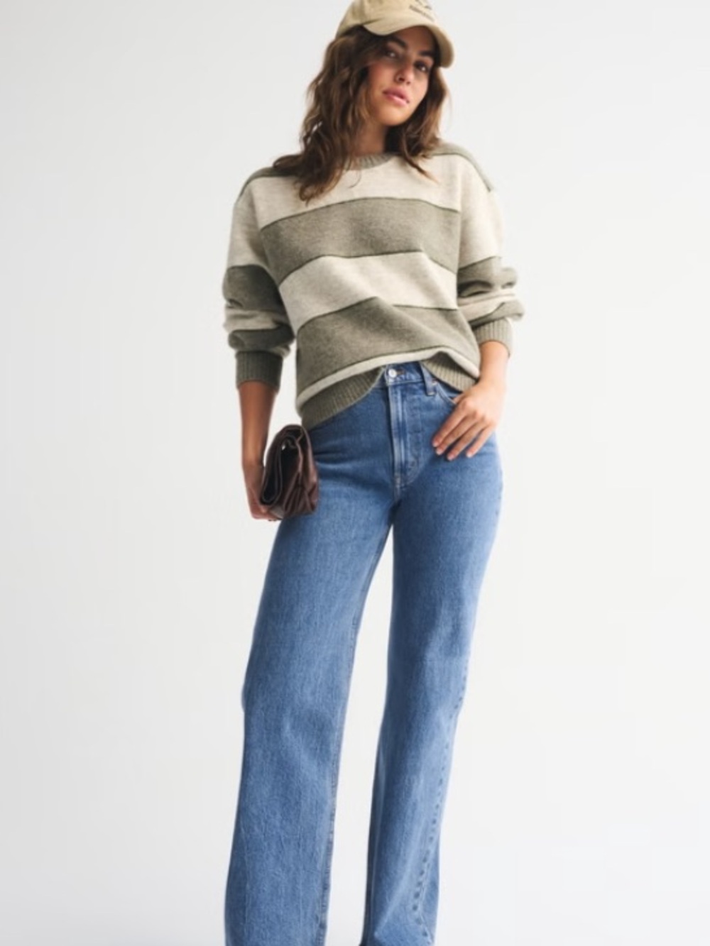 NWT Abercrombie & Fitch High Rise 90s Relaxed Jean
